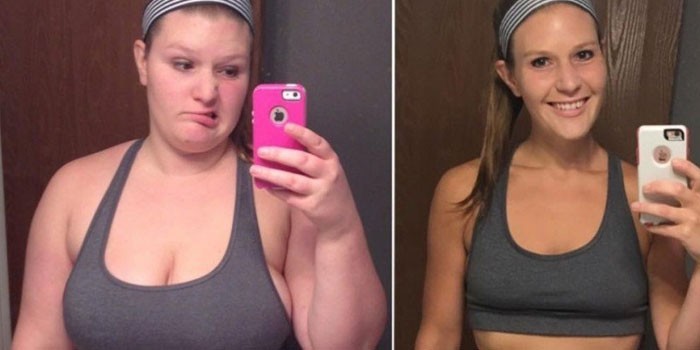 Фото девушки до и после картофельной диеты