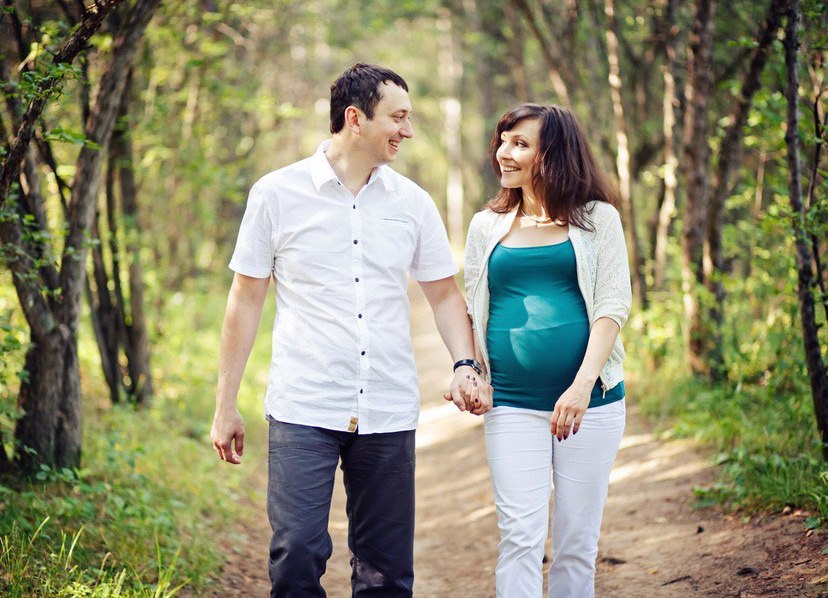 Ходьба - простое и полезное упражнение для беременных