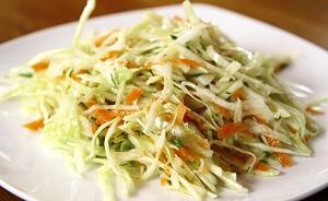 легкий салат из капусты